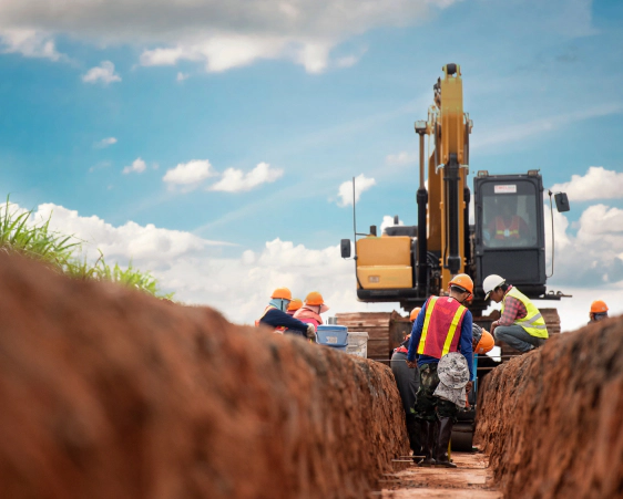 new drainage excavation bangor pa